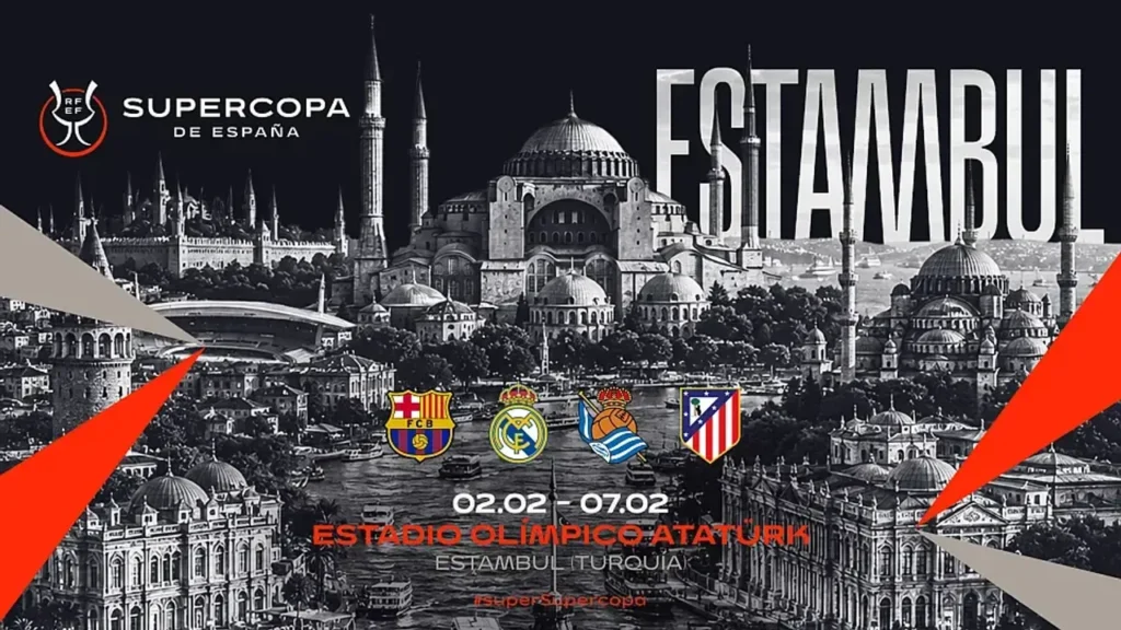 İspanya Futbol Federasyonu açıkladı: Süper Kupa’nın adresi İstanbul