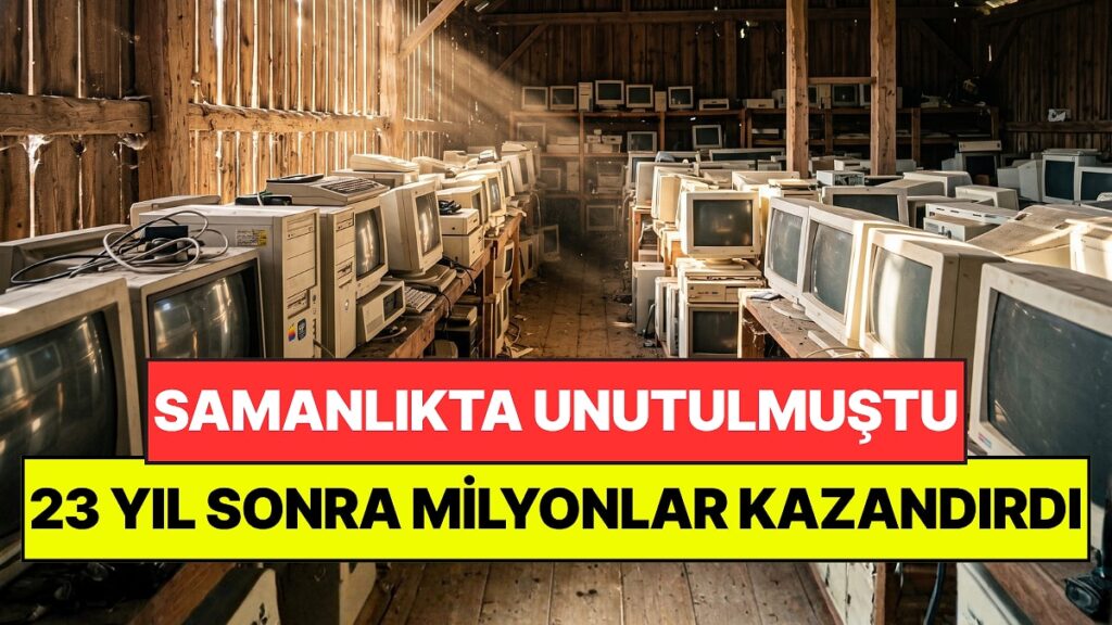 23 Yıl Önce Samanlıkta Unuttuğu 2 Bin Adet Bilgisayar Milyonlar Kazandırdı