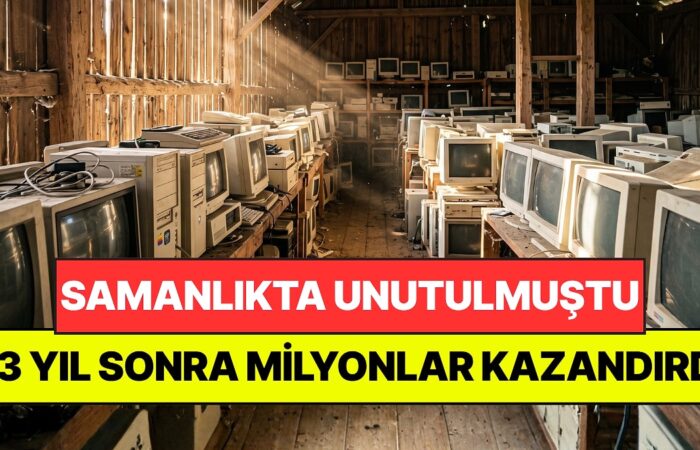 23 Yıl Önce Samanlıkta Unuttuğu 2 Bin Adet Bilgisayar Milyonlar Kazandırdı