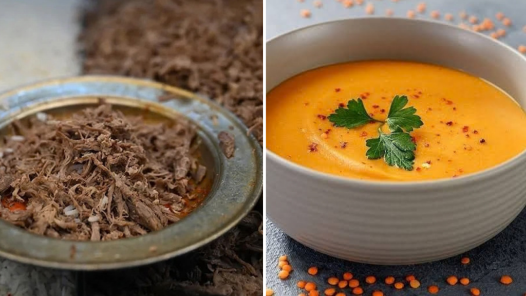 Dünyanın en iyi çorbaları listesinde: Beyran çorbası ve mercimek